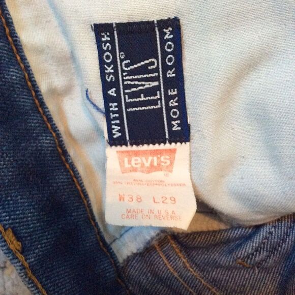 VINTAGE LEVI’S DISTRESSED PRAIRIE JEANS! SZ L - Picture 12 of 12